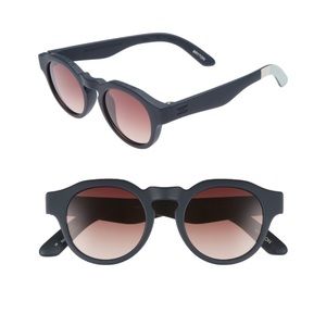 New TOMS Bryton 48 mm sunglasses in blue matte